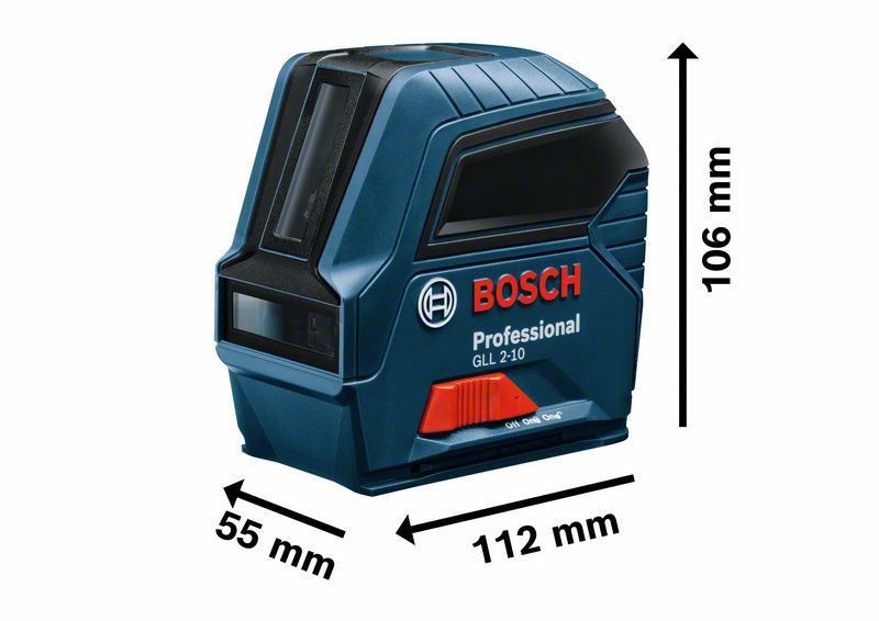 Bosch GLL 2-10 Kors-/Linjelaser (->10m)