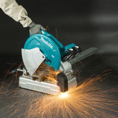 Makita DLW140Z Metallkapmaskin 355mm 18Vx2 (Utan batterier)