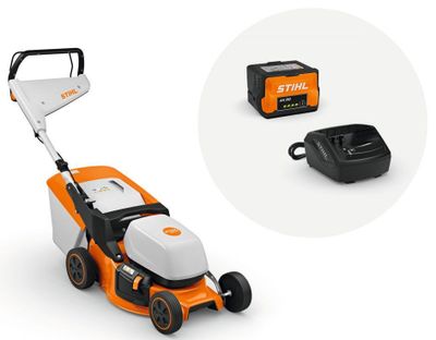 Stihl RMA 243 SET Gräsklippare Batteridriven 41cm  (AK20/AL101)