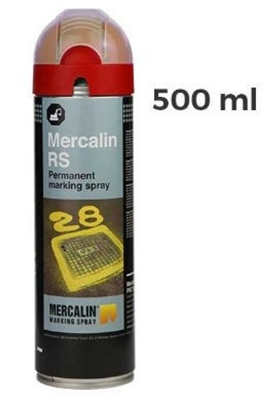 Mercalin RS Miljöanpassad Märkfärg 500ml Röd