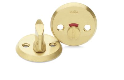 Habo WC-beslag A265 Matt mässing SB