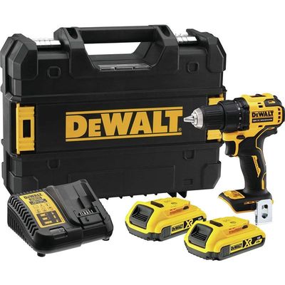 DeWalt DCD708D2T Borr-/Skruvdragare 18V XR T-STAK (2x2,0ah)
