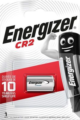 Energizer Litium CR2 Foto/Alarm Batteri 1-Pack