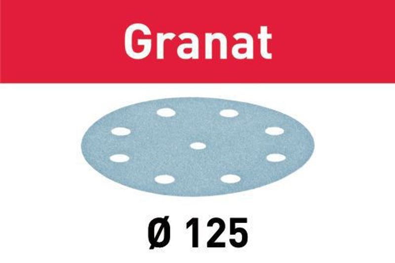 Festool Slippapper GRANAT 125mm 10ST