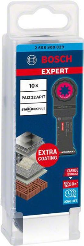 Bosch Expert MultiMax PAIZ 32 APIT blad för multiverktyg 32 mm, 10 st