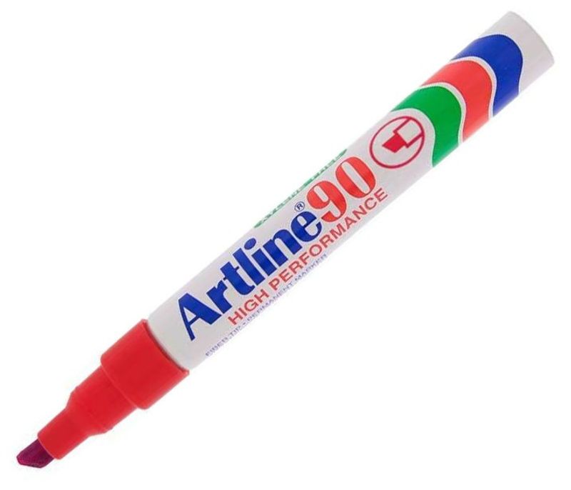 Artline Märkpenna 90 Röd SB-Pack