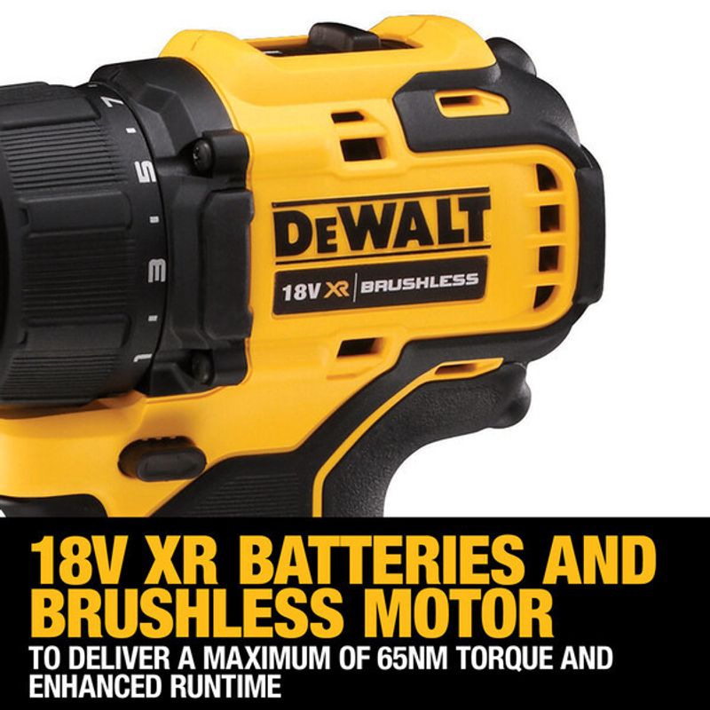 DeWalt DCD708P2T Borr-/Skruvdragare 18V XR (2x5,0ah)