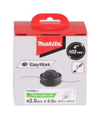 Makita 191D89-4 Trimmerhuvud Tap & Go 2,0 mm, M10 x 1,25 LH