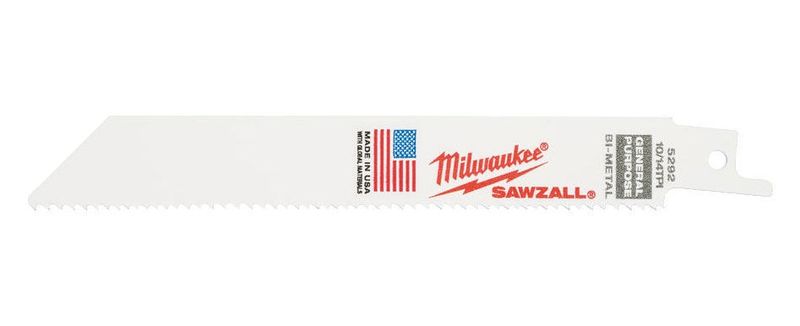 Milwaukee Tigersågblad 150mm 5-P för trä, metall och plast