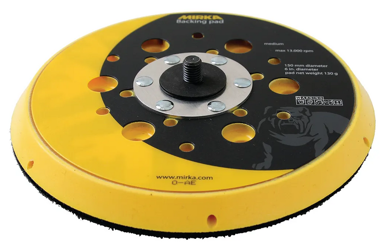 Mirka Underlagsplatta 150mm 5/16" Grip 48H Medium