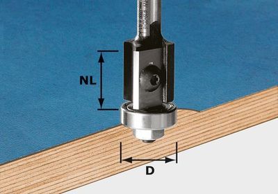 Festool Kantfräs med vändskär HW S8 D19/20WM Z2