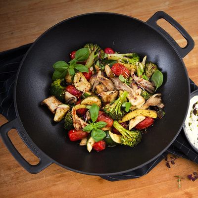 Landmann modulus wokpanna gjutgärn