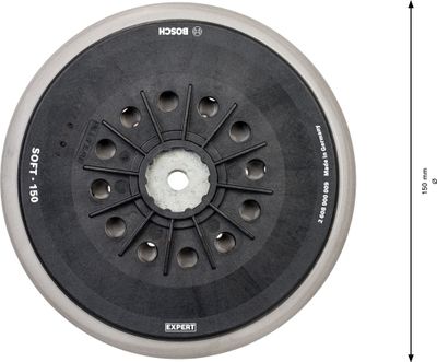 Bosch Expert Multihål stödrondell för Bosch 150mm Mjuk/Medium/Hård