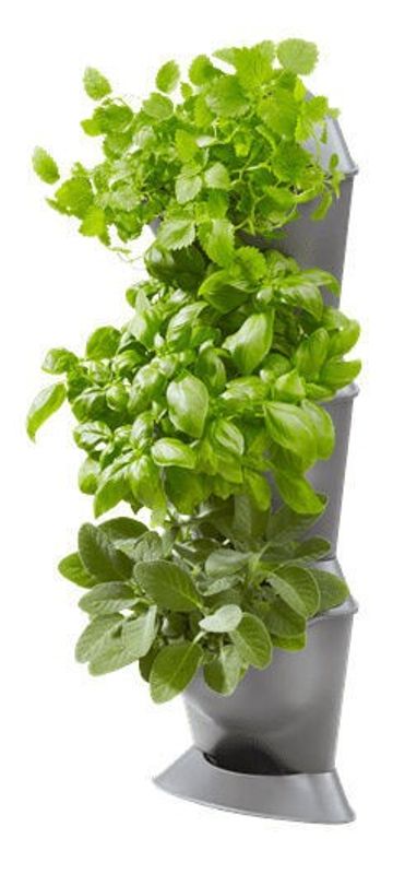 Gardena 13153-20 NatureUp!Grundpaket Vertikala växthållare för hörn