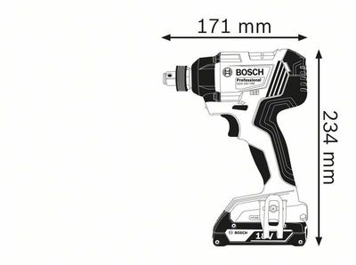 Bosch GDX 18V-180 Kombidragare 18V (Utan batterier)