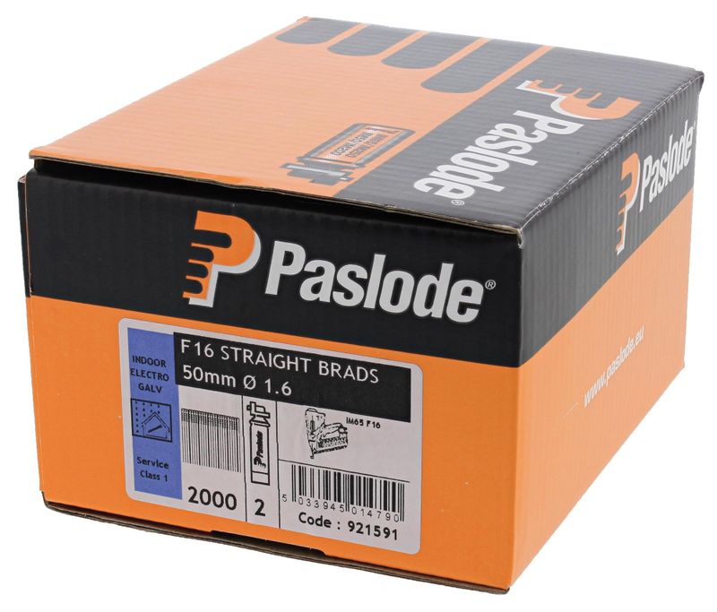 Paslode F16 Dyckertpaket 32mm Elförzinkad (2gas+2000 dyckert)