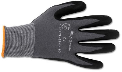 Top Swede Handske PN874 PU/Nitril Micro foam