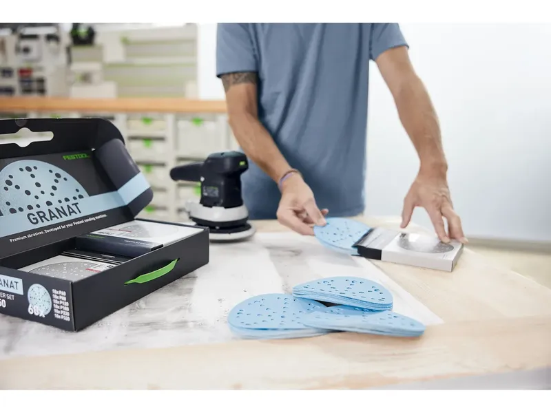 Festool Slippapper Granat D150 GR-Set