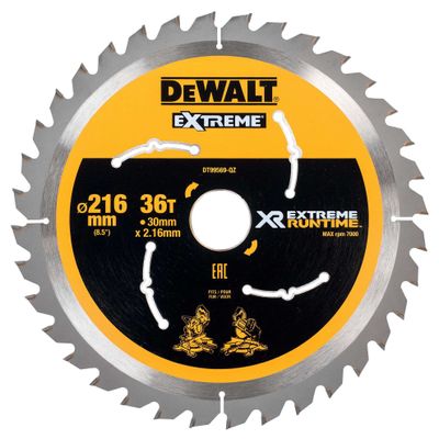 DeWalt DT99569 Sågklinga XR 216mm 36T (Universal)
