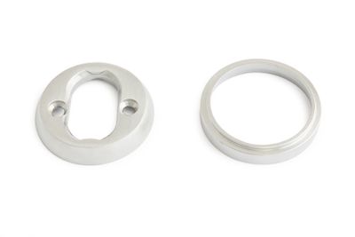 Habo Cylinderring Universal Invändig Borstad krom SB