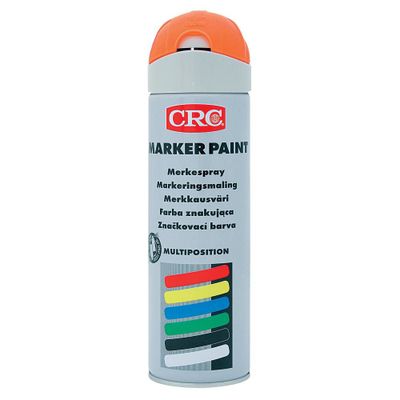 CRC MÄRKFÄRG ORANGE 500ML FLUOR