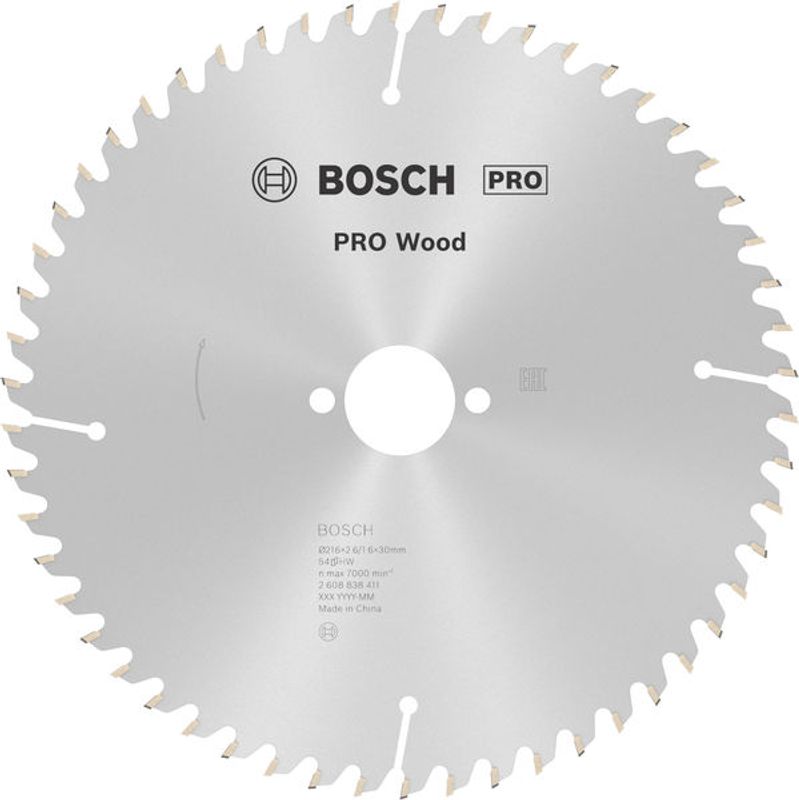 Bosch Sågklinga 216x2,6x30mm T54