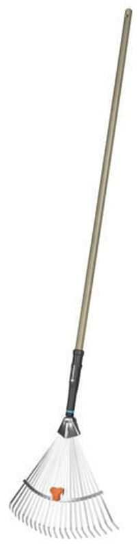Gardena 17107-20 NatureLine Ställbar Bladfjäderräfsa metall