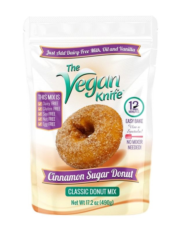 Vegan Donut bakmix, 490g