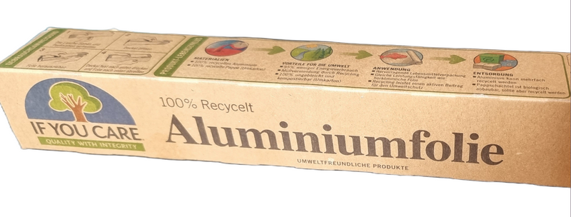 Aluminiumfolie, återvunnen