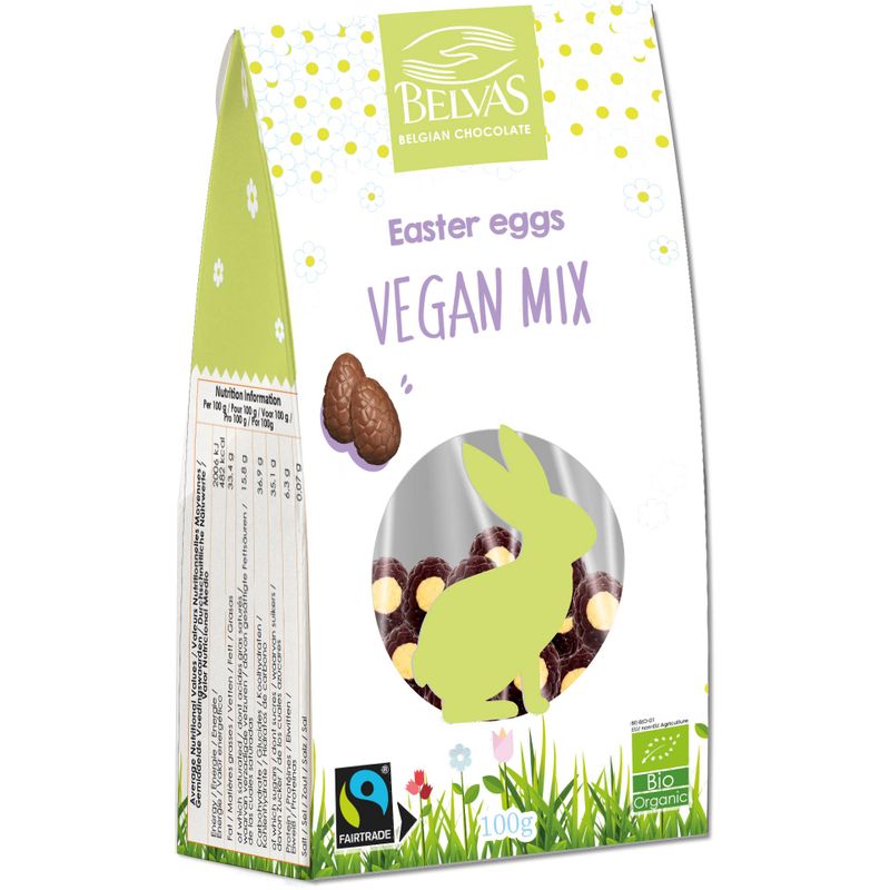 Påskägg av choklad, 100g, eko