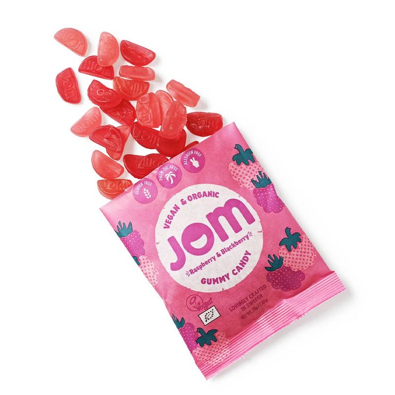 Jom hallon och björnbär, 70g, EKO. REA!