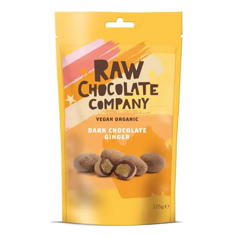 Mörk choklad med ingefära, 125g