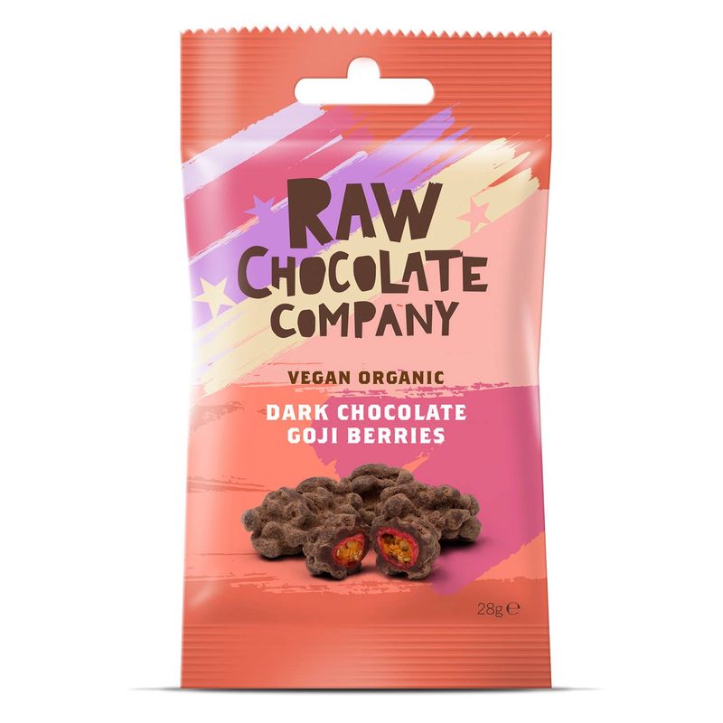 Gojibär i choklad, eko, 28g