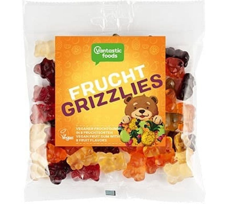 Fruktbjörnar, Vantastic Foods, 150g.