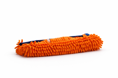 Orange chenillemikrofiber på Microfiber Washhead Cover – Deckmate