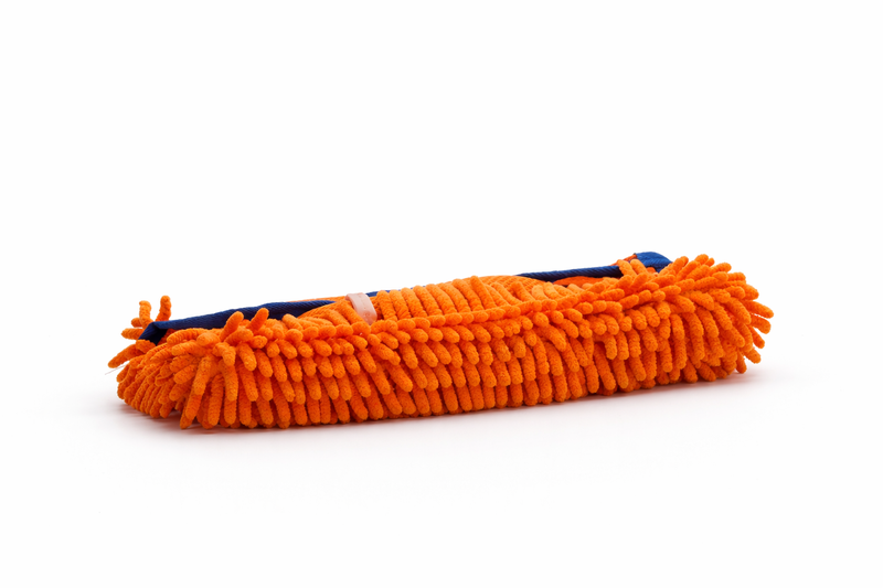 Orange chenillemikrofiber på Microfiber Washhead Cover – Deckmate