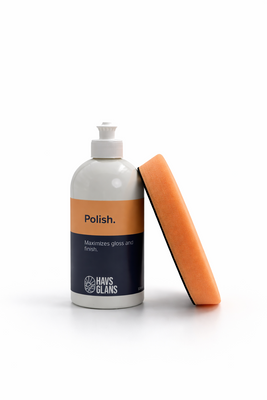 Polish 500 ml och Polish Pad i Dark Gelcoat Finish Kit