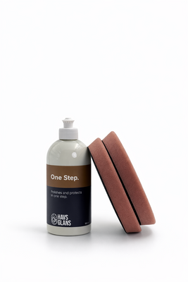 One Step 500 ml och två One Step Pads i Boat Polishing Kit One Step