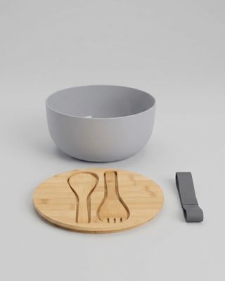 Salladsset i bambu 4-delar