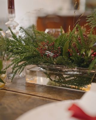 Akrylvas för blomdekorationer