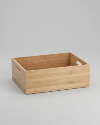 Förvaringslåda i bambu