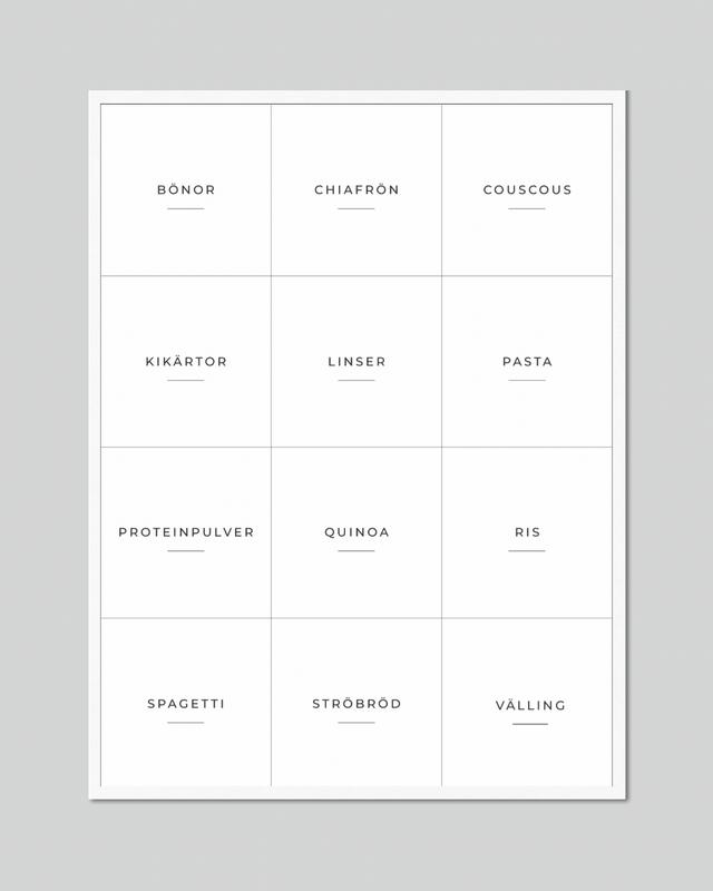 Kopia av Etiketter mallar till hemsidan - Torrvaror