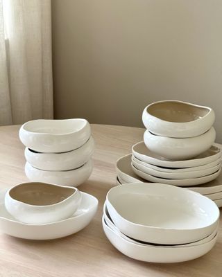 Bricard Barles serveringsset vit 25-delar