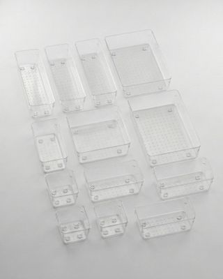 Lådinsats i akrylplast 13-delar