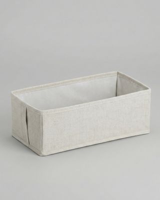 Garderobslåda beige