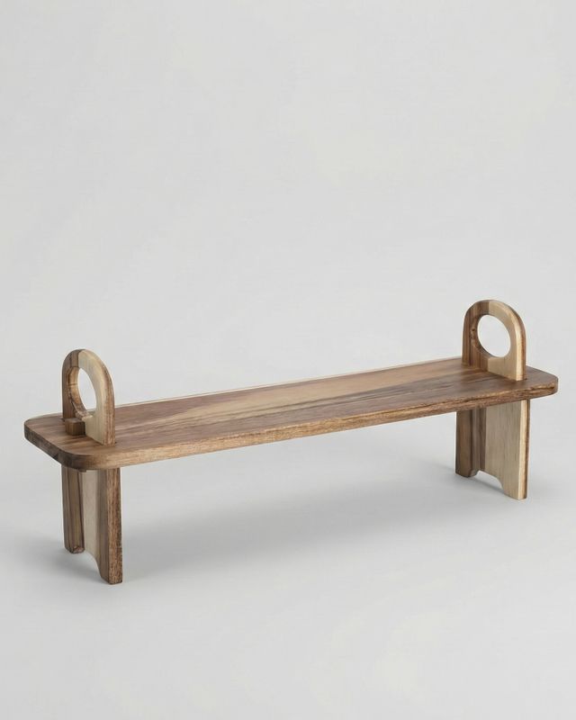 Serveringsbräda i akaciaträ