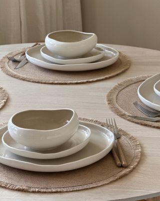 Bricard Barles serveringsset vit 25-delar