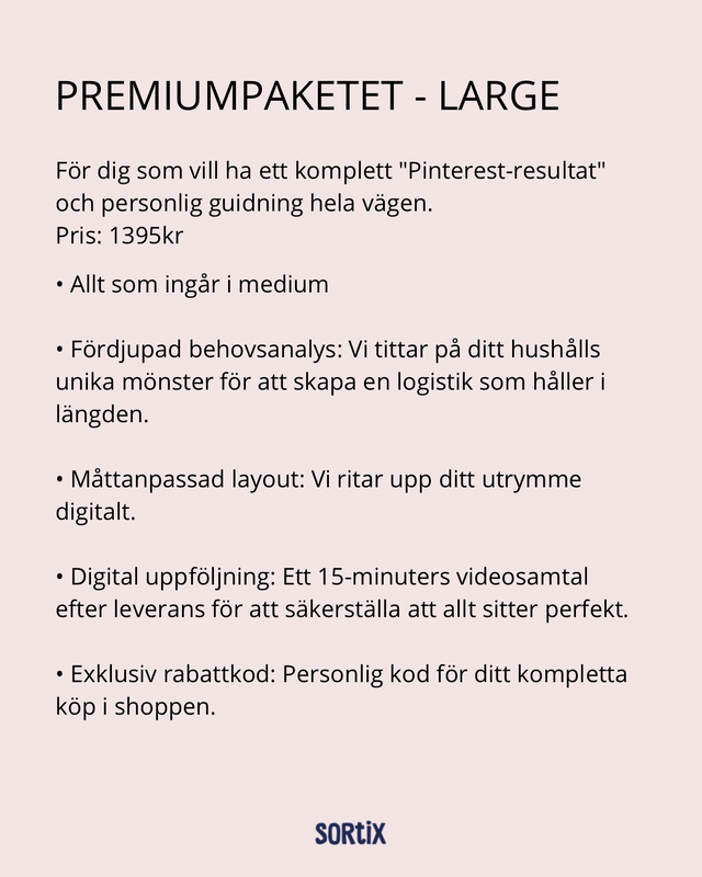 Premiumpaketet - Large