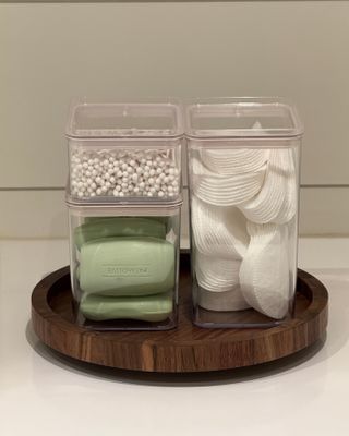 Snurrbricka i valnötsträ