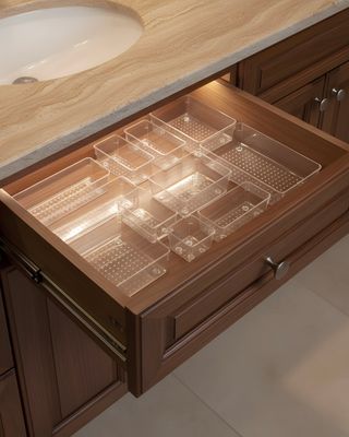 Lådinsats i akrylplast 13-delar